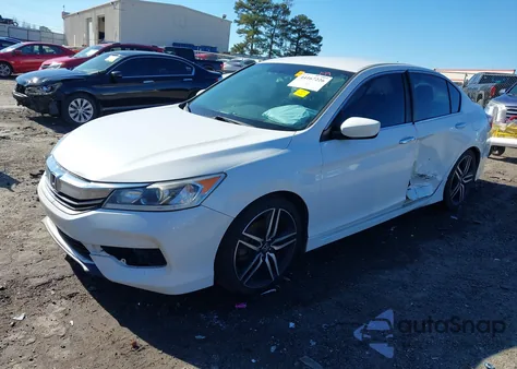 2016 Honda Accord Sport from USA, damaged, VIN 1HGCR2F54GA159045